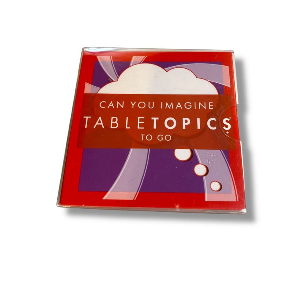 TableTopics to Go Card Game Ages 6+ Conversation Starters